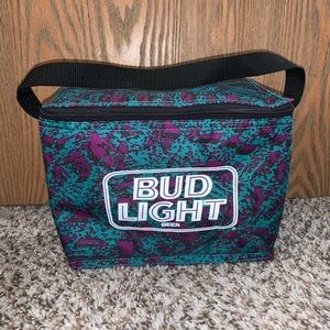 Retro/Vintage 90s Bud Light Soft Cooler